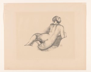 Female Nude, Seen from the Back