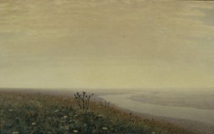 The Dnieper River in the Morning by Arkhip Ivanovich Kuindzhi