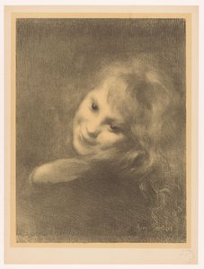 Smiling Girl by Armand Berton