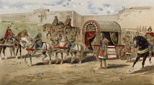 Carriage of a Frankish Prince of the Time of Charlemagne