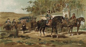 Stagecoach and Escort, Spanish Netherlands