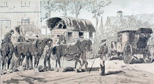 Types of Coaches used during the 19th Century by Armand Jean Heins