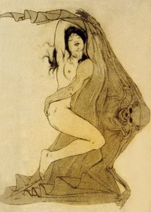 Illustration from Les Fleurs du Mal, Poems by Charles Baudelaire by Armand Rassenfosse