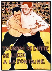 Tournament of Liège at the fountain