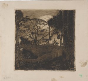 Evening or The Gleaner 1893 by Armand Séguin