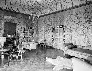 A Large Room in the Villa Madama, Rome by Armando Bruni
