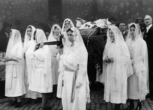 Easter Rites: Blessing of the Lambs at Sant Agnese fuori le Mura, Rome by Armando Bruni