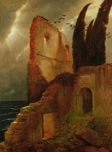 Ruin by the Sea by Arnold Böcklin