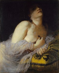 The Death of Cleopatra (first version) by Arnold Böcklin