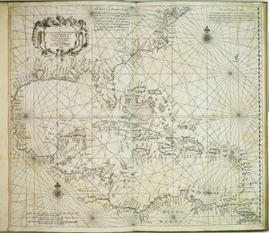 The Carybsche Eylanden of Barbados to the bend of Mexico