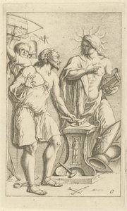 Apollo in the Forge of Vulcan (Scene of Emblems Opened for the Service of Painters, Sculptors, etc. series)