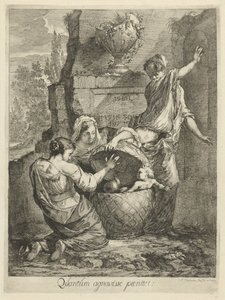 Erichthonius Found by the Three Daughters of Cecrops by Arnold Houbraken