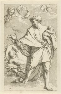 Jupiter and Semele by Arnold Houbraken