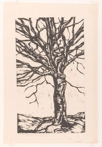 Bare Tree by Arnold Pijpers (signed by artist)