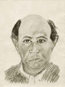 Self-Portrait by Arnold Schönberg