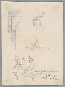 Architectural Details from House of Diane de Poitiers by Arnold William Brunner