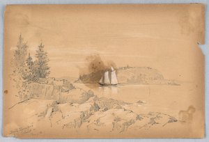Bald Porcupine Island by Arnold William Brunner