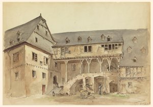 Courtyard of a Medieval Manor