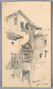 House in Granada by Arnold William Brunner