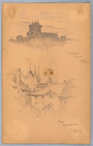 Nyon, Cathedral of Geneva by Arnold William Brunner
