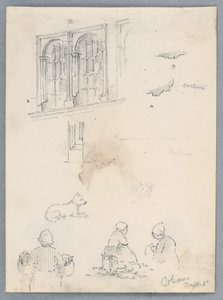 Sketches of Orléans by Arnold William Brunner