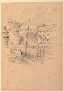 Small Fishing Port by Arnold William Brunner