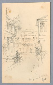 Street Scene by Arnold William Brunner