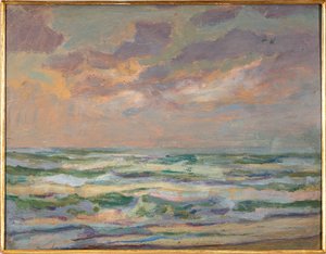 Marina, c.1910s by Aroldo Bonzagni