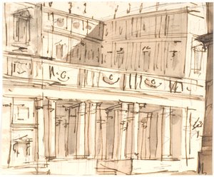 Palace with Colonnade