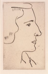 Profile by Arshile Gorky