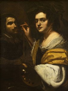 Self-Portrait by Artemisia Gentileschi