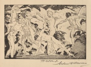 By the Caliban by Arthur B. Davies
