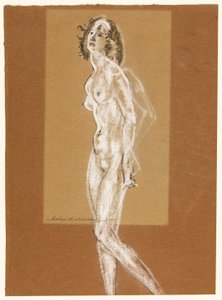 Standing Female Nude