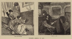 Crossing America by Rail by Arthur Boyd Houghton