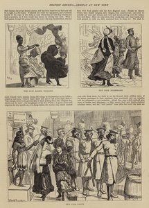 Graphic America, Arrival at New York by Arthur Boyd Houghton