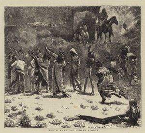 North American Indian Sports by Arthur Boyd Houghton