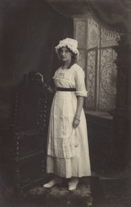 Girl in a Lace Cap by Arthur C. Burgess