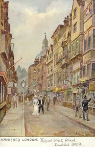 Vanished London - Hollywell Street, Strand, Demolished 1902-3