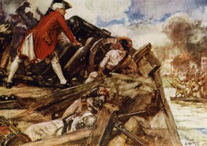 Clive Himself Sprang to a Gun by Arthur David McCormick
