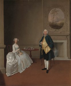 Mr. and Mrs. Hill by Arthur Devis