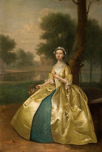 Portrait of a Woman in Gold