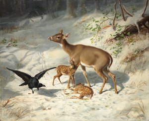 Maternal Solicitude by Arthur Fitzwilliam Tait