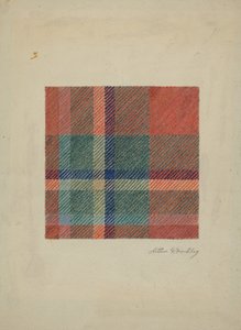 Plaid Woolen Blanket
