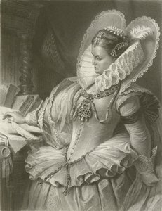 Elizabeth, Queen of England by Arthur Georg von Ramberg