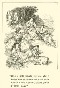 Sir Calidore, Knight Of Courtesy, Coridon And Pastorella by Arthur George Walker