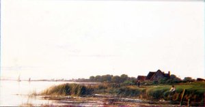 On the Broads by Arthur Gilbert
