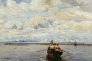 Cockle Gatherers, 1885 by Arthur Hardwick Marsh