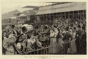 Royal Ascot, the Enclosure before the Race for the Cup