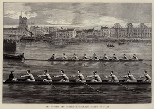 The Oxford and Cambridge Boat-Race, Ready to Start