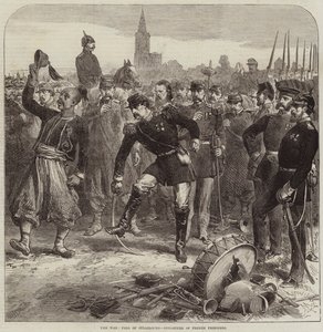 The War, Fall of Strasbourg, Departure of French Prisoners by Arthur Hopkins